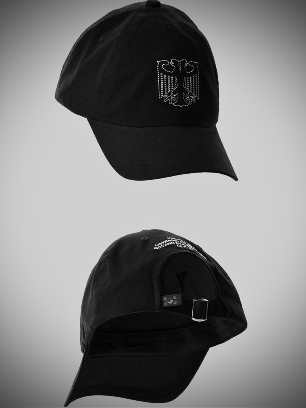🆕 Kanye VULTURES Korea Exclusive Hat Black
